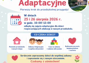 Wesołe Skrzaty - Przedszkole nr 2 w Mosinie|Dni Adaptacyjne