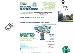 Wesołe Skrzaty - Przedszkole nr 2 w Mosinie|Zbiórka elektrośmieci