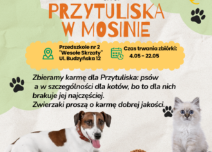 Wesołe Skrzaty - Przedszkole nr 2 w Mosinie|Zbiórka dla Przytuliska w Mosinie